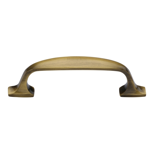 C7213 76-AT • 076 x 099 x 31mm • Antique Brass • Heritage Brass Durham Cabinet Pull Handle